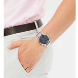 Tommy Hilfiger Kane Chronograph Grey Dial Silver Steel Strap Watch for Men - 1791397 Buy Now By Tommy Hilfiger