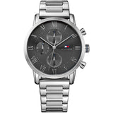Tommy Hilfiger Kane Chronograph Grey Dial Silver Steel Strap Watch for Men - 1791397 Buy Now By Tommy Hilfiger