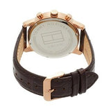 Tommy Hilfiger Kane Chronograph Blue Dial Brown Leather Strap Watch for Men - 1791399 Buy Now By Tommy Hilfiger