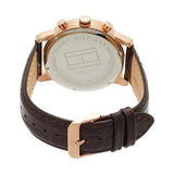 Tommy Hilfiger Kane Chronograph Blue Dial Brown Leather Strap Watch for Men - 1791399 Buy Now By Tommy Hilfiger