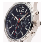Tommy Hilfiger Gavin Blue Dial Blue Leather Strap Watch for Men - 1791468 Buy Now By Tommy Hilfiger