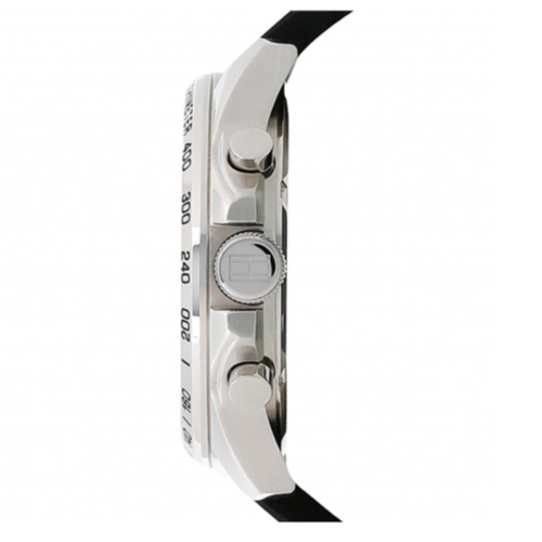 Tommy Hilfiger Decker Quartz Black Dial Black Rubber Strap Watch for Men - 1791473 Buy Now By Tommy Hilfiger