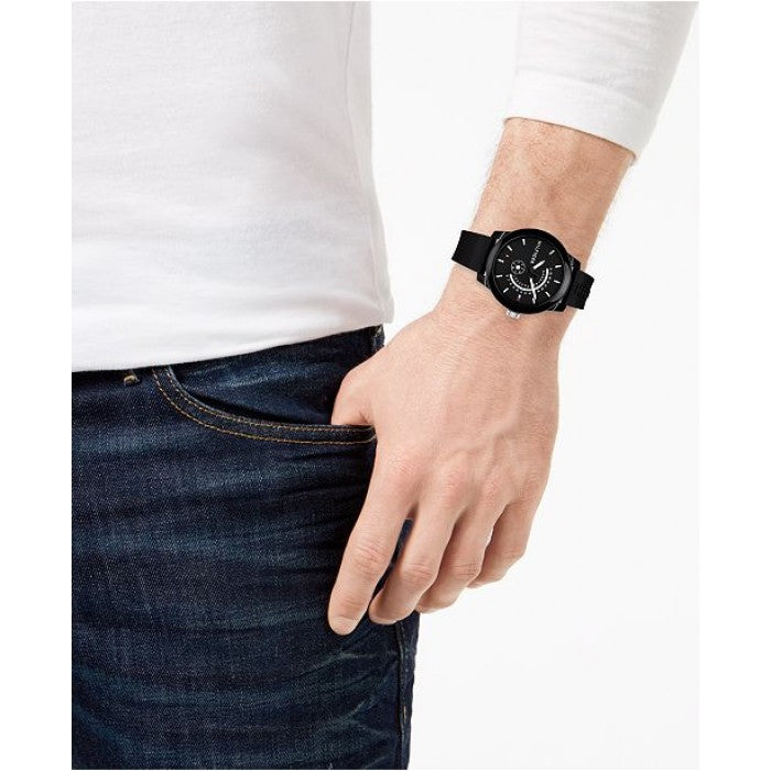 Tommy Hilfiger Denim Quartz Black Dial Black Rubber Strap Watch for Men - 1791483 Buy Now By Tommy Hilfiger
