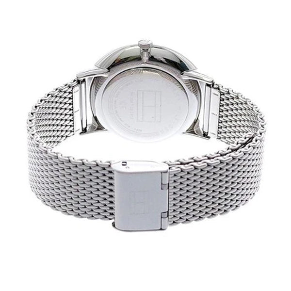 Tommy Hilfiger Brooklyn Quartz Blue Dial Silver Mesh Bracelet Watch for Men - 1791505 Buy Now By Tommy Hilfiger