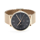 Tommy Hilfiger Brooklyn Grey Dial Gold Mesh Bracelet Watch for Men - 1791506 Buy Now By Tommy Hilfiger