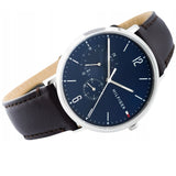 Tommy Hilfiger Cooper Blue Dial Brown Leather Strap Watch for Men - 1791508 Buy Now By Tommy Hilfiger