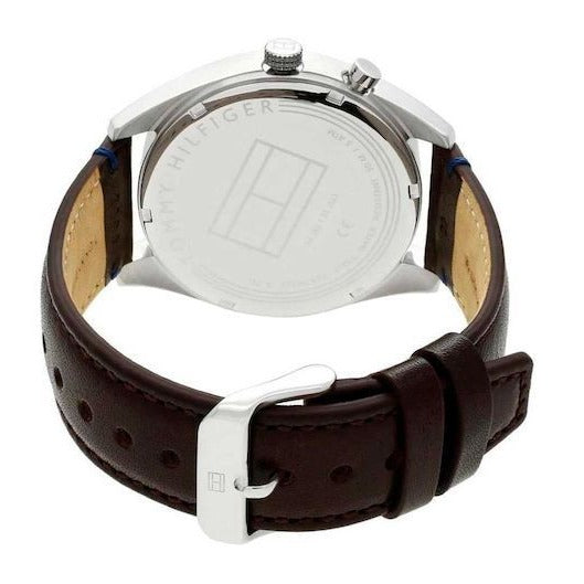 Tommy Hilfiger Shawn Multifunction Grey Dial Brown Leather Strap Watch for Men - 1791615 Buy Now By Tommy Hilfiger
