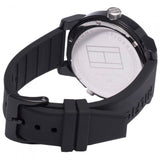 Tommy Hilfiger Denim Black Dial Black Rubber Strap Watch for Men - 1791555 Buy Now By Tommy Hilfiger