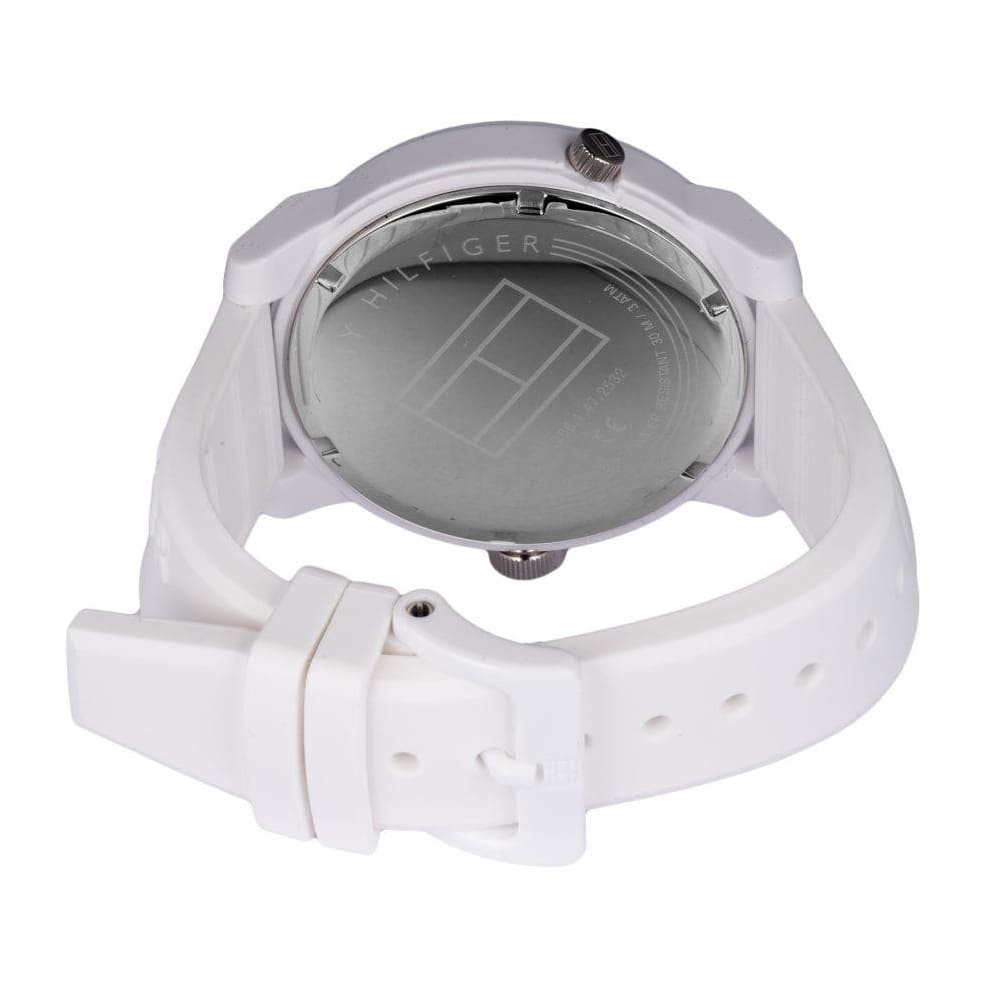 Tommy Hilfiger Denim White Dial White Rubber Strap Watch for Men - 1791558 Buy Now By Tommy Hilfiger