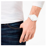 Tommy Hilfiger Denim White Dial White Rubber Strap Watch for Men - 1791558 Buy Now By Tommy Hilfiger