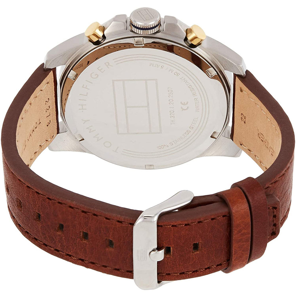 Tommy Hilfiger Decker Blue Dial Brown Leather Strap Watch for Men - 1791561 Buy Now By Tommy Hilfiger
