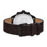 Tommy Hilfiger Chase Quartz Black Dial Brown Leather Strap Watch for Men - 1791577 Buy Now By Tommy Hilfiger