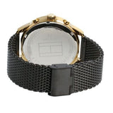 Tommy Hilfiger Chase Quartz Black Dial Black Mesh Bracelet Watch for Men - 1791580 Buy Now By Tommy Hilfiger