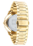 Tommy Hilfiger Hunter White Dial Gold Steel Strap Watch for Men - 1791609 Buy Now By Tommy Hilfiger