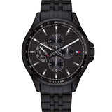 Tommy Hilfiger Shawn Quartz Black Dial Black Steel Strap Watch for Men - 1791611 Buy Now By Tommy Hilfiger