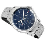 Tommy Hilfiger Shawn Multifunction Quartz Blue Dial Silver Steel Strap Watch for Men - 1791612 Buy Now By Tommy Hilfiger