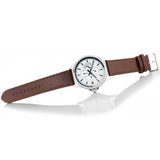 Tommy Hilfiger Multi Function Quartz White Dial Brown Leather Strap Watch for Men - 1791614 Buy Now By Tommy Hilfiger