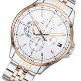 Tommy Hilfiger Shawn Quartz White Dial Two Tone Steel Strap Watch for Men - 1791617 Buy Now By Tommy Hilfiger
