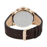 Tommy Hilfiger Multi Function Chronograph Black Dial Brown Leather Strap Watch for Men - 1791631 Buy Now By Tommy Hilfiger