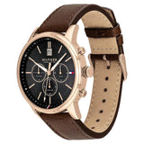 Tommy Hilfiger Multi Function Chronograph Black Dial Brown Leather Strap Watch for Men - 1791631 Buy Now By Tommy Hilfiger