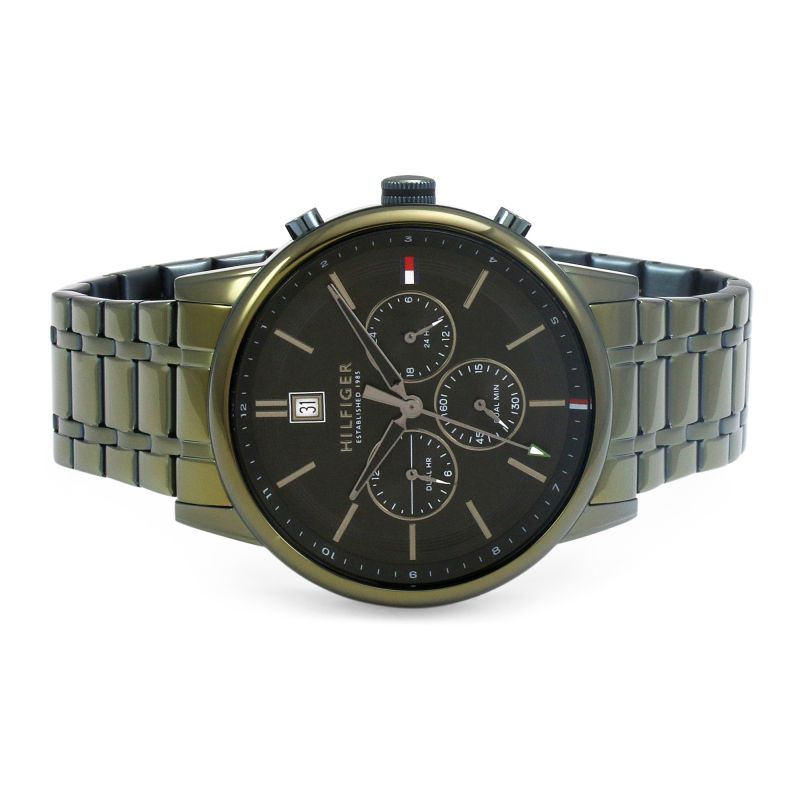 Tommy Hilfiger Quartz Black Dial Black Steel Strap Watch for Men - 1791634 Buy Now By Tommy Hilfiger