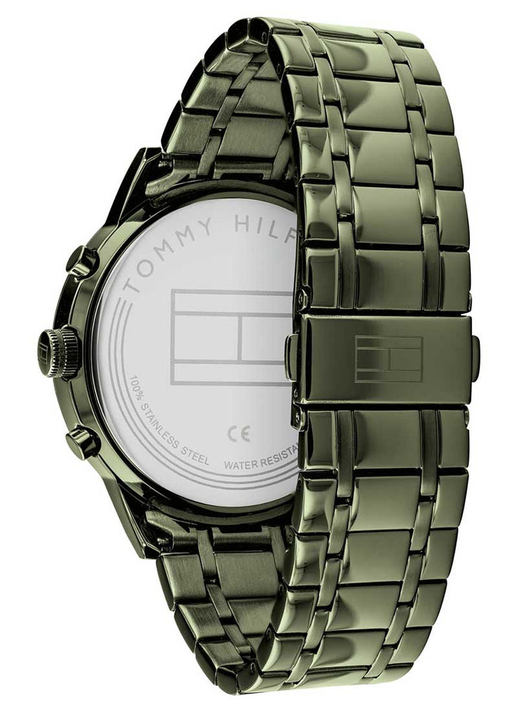 Tommy Hilfiger Quartz Black Dial Black Steel Strap Watch for Men - 1791634 Buy Now By Tommy Hilfiger