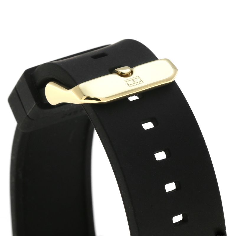 Tommy Hilfiger Austin Black Dial Black Rubber Strap Watch for Men - 1791636 Buy Now By Tommy Hilfiger