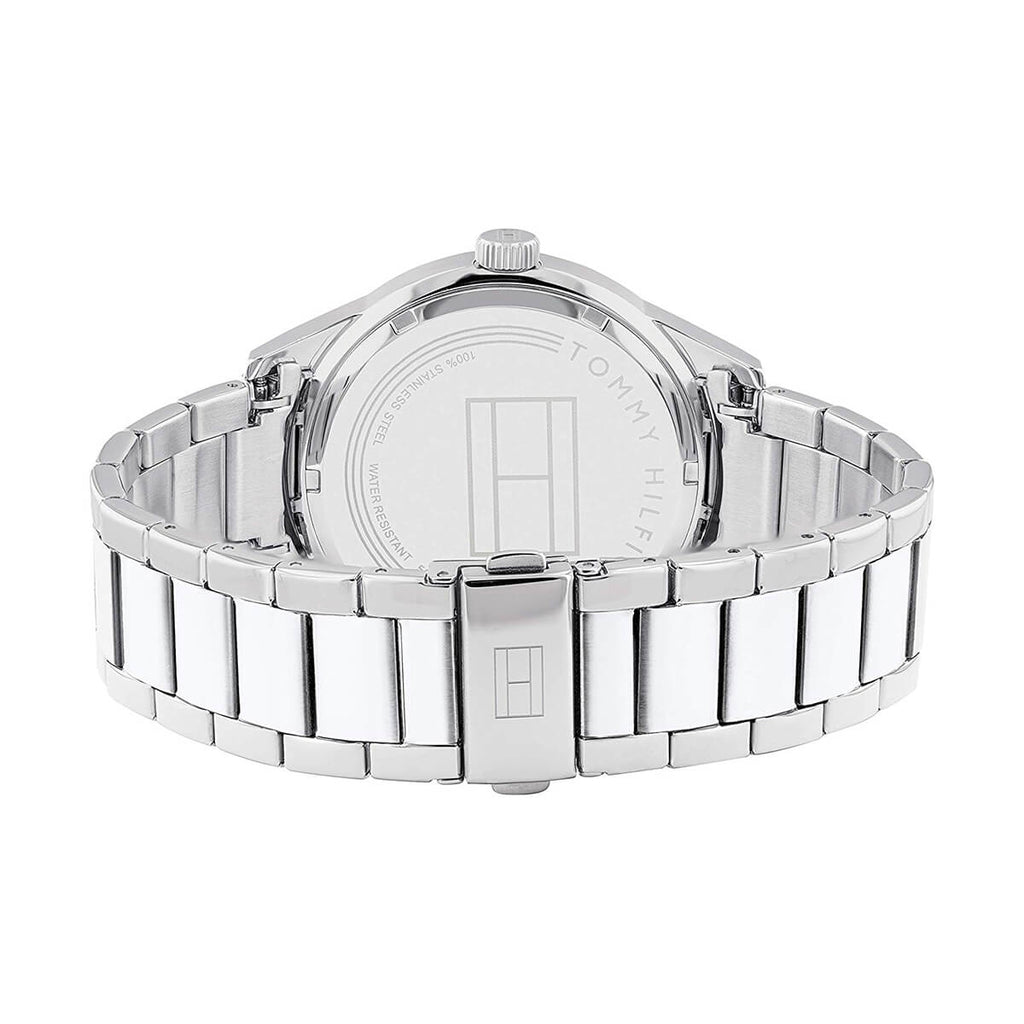 Tommy Hilfiger Austin Blue Dial Silver Steel Strap Watch for Men - 1791640 Buy Now By Tommy Hilfiger