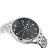 Tommy Hilfiger West Quartz Black Dial Silver Steel Strap Watch For Men - 1791707 Buy Now By Tommy Hilfiger