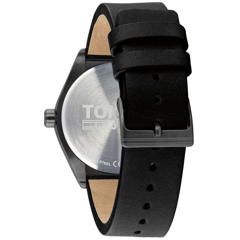 Tommy Hilfiger Monogram Pop Quartz Black Dial Black Leather Strap Watch For Men - 1791773 Buy Now By Tommy Hilfiger