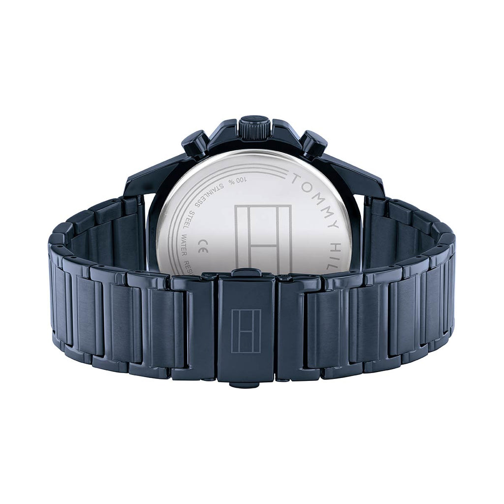 Tommy Hilfiger Mason Blue Dial Blue Steel Strap Watch for Men - 1791789 Buy Now By Tommy Hilfiger