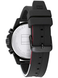 Tommy Hilfiger Mason Black Dial Black Rubber Strap Watch for Men - 1791793 Buy Now By Tommy Hilfiger