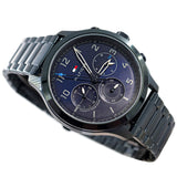 Tommy Hilfiger Asher Chronograph Blue Dial Blue Steel Strap Watch For Men - 1791853 Buy Now By Tommy Hilfiger