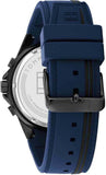 Tommy Hilfiger Aiden Chronograph Blue Dial Blue Silicone Strap Watch For Men - 1791860 Buy Now By Tommy Hilfiger