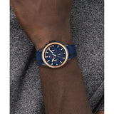 Tommy Hilfiger Aiden Chronograph Blue Dial Blue Silicone Strap Watch For Men - 1791860 Buy Now By Tommy Hilfiger