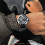 Tommy Hilfiger Larson Chronograph Grey Dial Silver Steel Strap Watch For Men - 1791918 Buy Now By Tommy Hilfiger