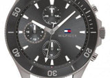 Tommy Hilfiger Larson Chronograph Grey Dial Silver Steel Strap Watch For Men - 1791918 Buy Now By Tommy Hilfiger