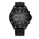 Tommy Hilfiger Larson Chronograph Black Dial Black Rubber Strap Watch For Men - 1791921 Buy Now By Tommy Hilfiger