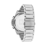 Tommy Hilfiger Mason Multifunction Black Dial Silver Steel Strap Watch For Men - 1791936 Buy Now By Tommy Hilfiger
