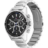 Tommy Hilfiger Larson Multifunction Black Dial Silver Steel Strap Watch For Men - 1791916 Buy Now By Tommy Hilfiger