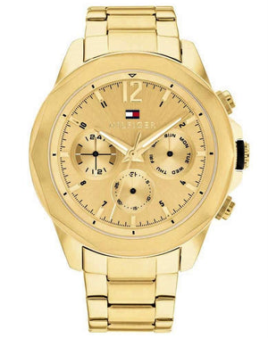 Tommy Hilfiger Lars Chronograph Gold Dial Gold Steel Strap Watch For Men - 1792060 Buy Now By Tommy Hilfiger