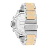 Tommy Hilfiger Clark Chronograph Blue Dial Two Tone Steel Strap Watch For Men - 1792079 Buy Now By Tommy Hilfiger