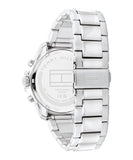 Tommy Hilfiger Jordan Chronograph Blue Dial Silver Steel Strap Watch For Men - 1792094 Buy Now By Tommy Hilfiger