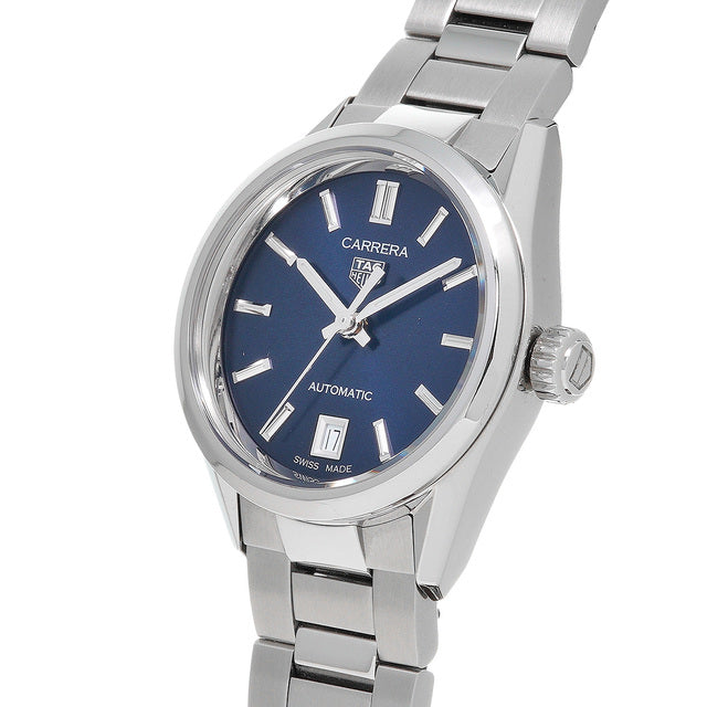 Tag Heuer Carrera Blue Dial Silver Steel Strap Watch for Women - WBN2411.BA0621 Buy Now By Tag Heuer