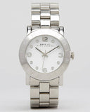 Marc Jacobs Amy White Dial Silver Steel Strap Watch for Women - MBM3054 Buy Now By Marc Jacobs