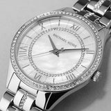 Michael Kors Lauryn Mother of Pearl Dial Silver Steel Strap Watch for Women - MK3900 Buy Now By Michael Kors