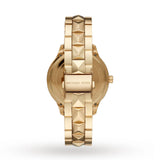 Michael Kors Runway Mercer Crystals Gold Dial Gold Steel Strap Watch For Women - MK6714 Buy Now By Michael Kors