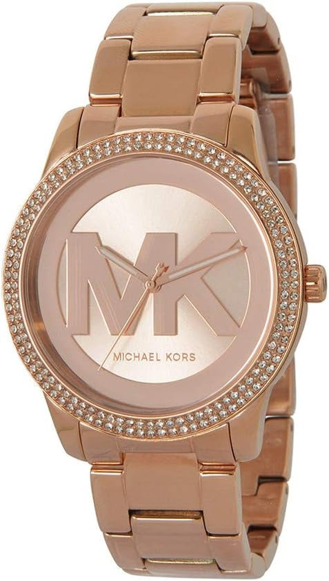 Michael Kors Tibby Quartz Rose Gold Dial Rose Gold Steel Strap Watch For Women - MK6880 Buy Now By Michael Kors