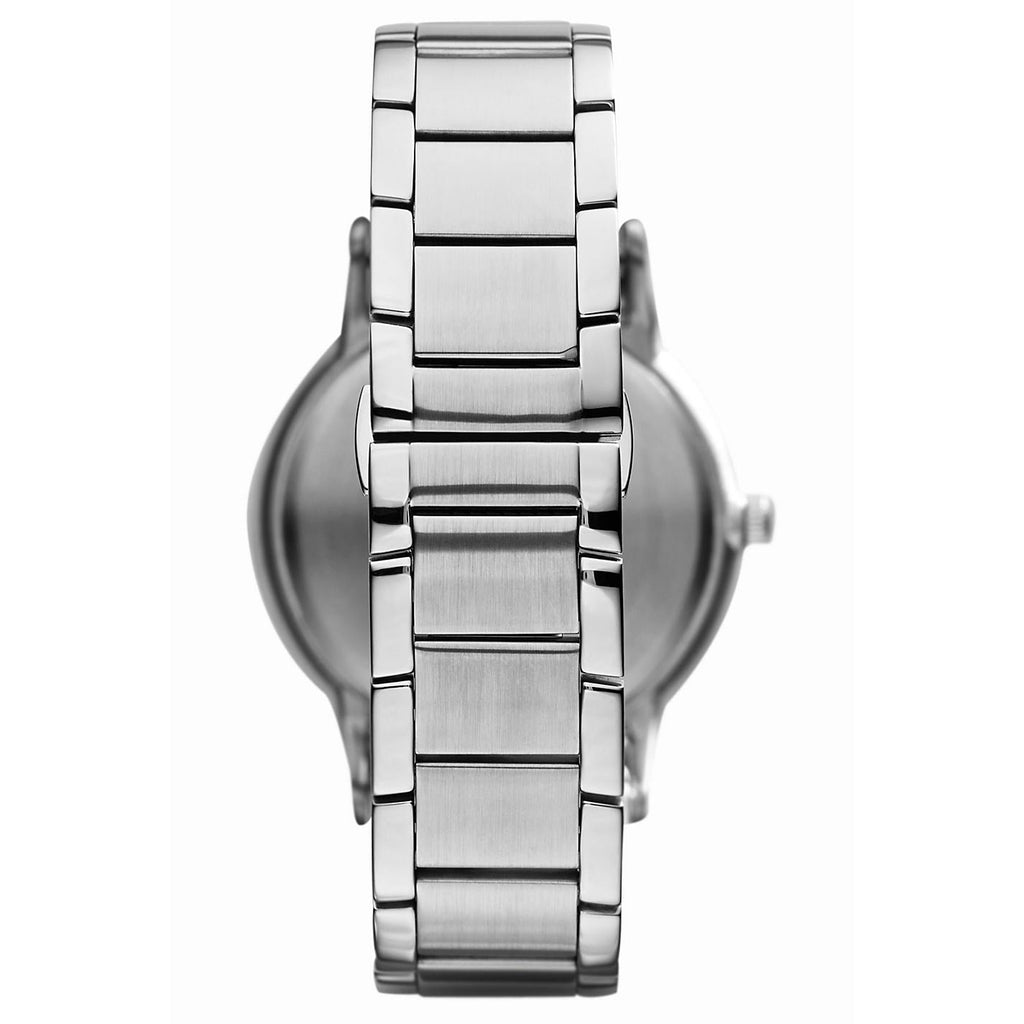 Emporio Armani Renato Blue Dial Silver Steel Strap Watch For Men - AR2477 Buy Now By Emporio Armani