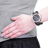 Michael Kors Ceramic Black Dial Black Steel Strap Watch for Women - MK5388 Buy Now By Michael Kors